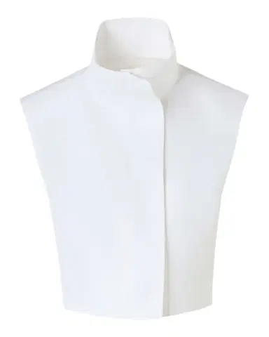 Akris Hester Short Stand-Collar Cotton Gilet | Thumbnail 1 Akris Hester Short Stand-Collar Cotton Gilet | Thumbnail 1