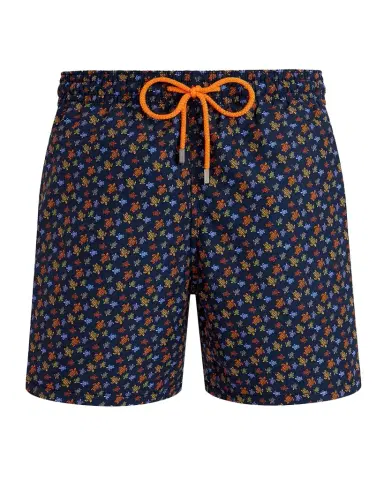 Vilebrequin Men's Micro Ronde des Tortues Swim Trunks | Thumbnail 1 Vilebrequin Men's Micro Ronde des Tortues Swim Trunks | Thumbnail 1
