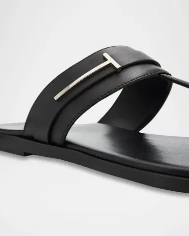 Tom Ford Men's Leather Thong Sandals | Thumbnail 3 Tom Ford Men's Leather Thong Sandals | Thumbnail 3