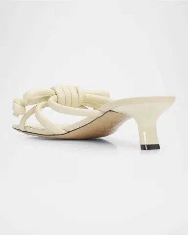 Loewe 45mm Flamenco Leather Knot Sandals | Thumbnail 4 Loewe 45mm Flamenco Leather Knot Sandals | Thumbnail 4