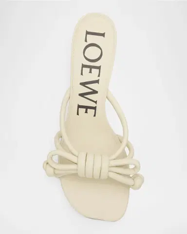 Loewe 45mm Flamenco Leather Knot Sandals | Thumbnail 6 Loewe 45mm Flamenco Leather Knot Sandals | Thumbnail 6
