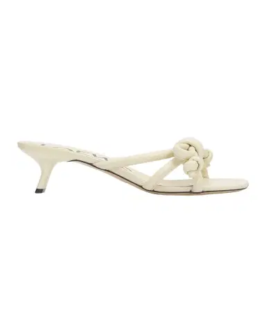 Loewe 45mm Flamenco Leather Knot Sandals | Thumbnail 1 Loewe 45mm Flamenco Leather Knot Sandals | Thumbnail 1