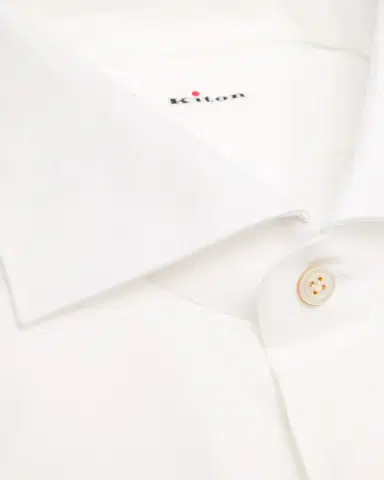 Kiton Men's Cotton French-Cuff Dress Shirt | Thumbnail 2 Kiton Men's Cotton French-Cuff Dress Shirt | Thumbnail 2