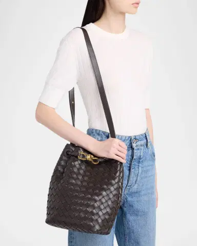 Bottega Veneta Nappa Leather Crossbody Bucket Bag | Thumbnail 2 Bottega Veneta Nappa Leather Crossbody Bucket Bag | Thumbnail 2