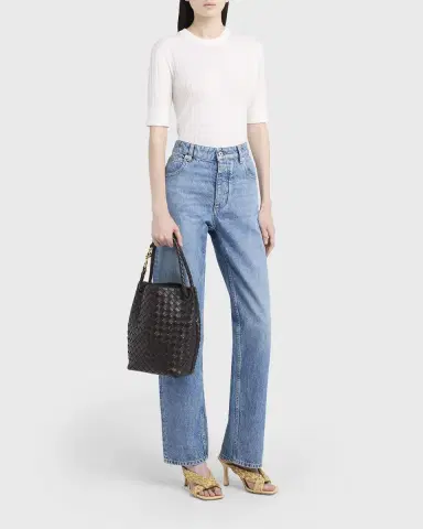 Bottega Veneta Nappa Leather Crossbody Bucket Bag | Thumbnail 5 Bottega Veneta Nappa Leather Crossbody Bucket Bag | Thumbnail 5