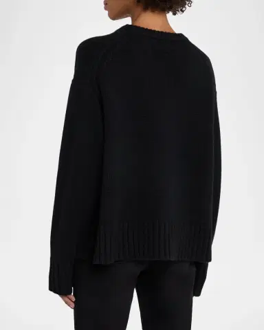 Guest in Residence Cozy Cashmere Crewneck Sweater | Thumbnail 3 Guest in Residence Cozy Cashmere Crewneck Sweater | Thumbnail 3