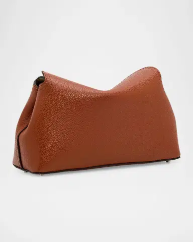 Toteme T-Lock Soft Textured Palmellato Leather Clutch | Thumbnail 2 Toteme T-Lock Soft Textured Palmellato Leather Clutch | Thumbnail 2
