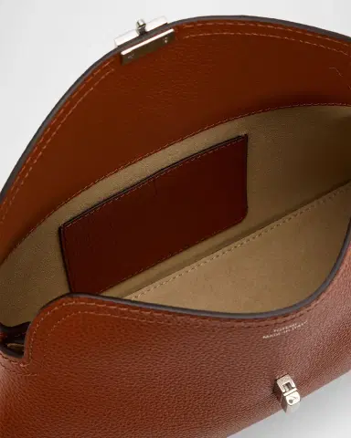 Toteme T-Lock Soft Textured Palmellato Leather Clutch | Thumbnail 3 Toteme T-Lock Soft Textured Palmellato Leather Clutch | Thumbnail 3