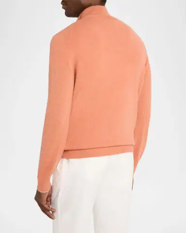 Brunello Cucinelli Men's Cashmere Turtleneck Sweater | Thumbnail 3 Brunello Cucinelli Men's Cashmere Turtleneck Sweater | Thumbnail 3