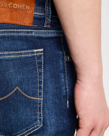 Jacob Cohen Men's Slim Fit Bard Medium-Wash Skinny Jeans | Thumbnail 5 Jacob Cohen Men's Slim Fit Bard Medium-Wash Skinny Jeans | Thumbnail 5