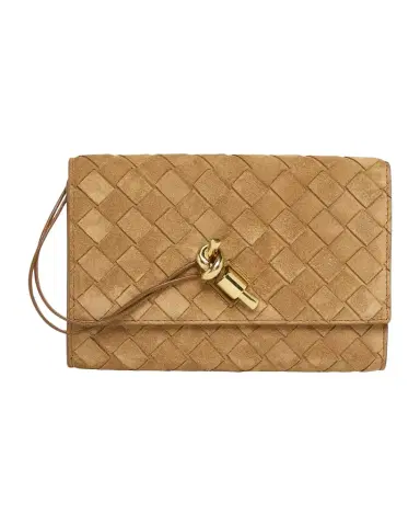 Bottega Veneta Andiamo Suede Clutch Bag | Thumbnail 1 Bottega Veneta Andiamo Suede Clutch Bag | Thumbnail 1