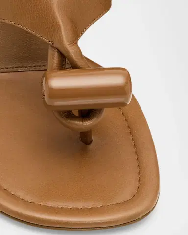 Loewe 90mm Toggle Leather Thong Sandals | Thumbnail 5 Loewe 90mm Toggle Leather Thong Sandals | Thumbnail 5