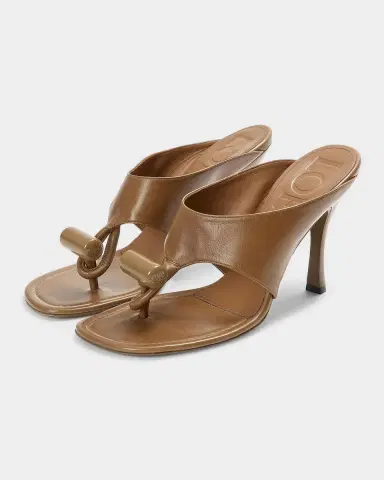 Loewe 90mm Toggle Leather Thong Sandals | Thumbnail 7 Loewe 90mm Toggle Leather Thong Sandals | Thumbnail 7