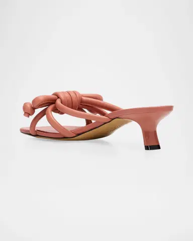 Loewe 45mm Flamenco Leather Knot Sandals | Thumbnail 4 Loewe 45mm Flamenco Leather Knot Sandals | Thumbnail 4