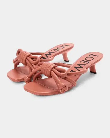 Loewe 45mm Flamenco Leather Knot Sandals | Thumbnail 7 Loewe 45mm Flamenco Leather Knot Sandals | Thumbnail 7