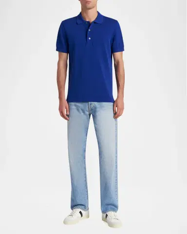 Tom Ford Men's Straight Five-Pocket Jeans | Thumbnail 2 Tom Ford Men's Straight Five-Pocket Jeans | Thumbnail 2