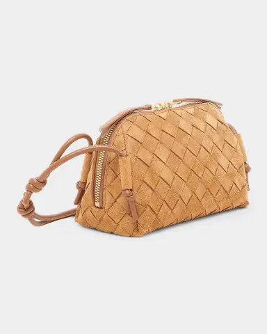 Bottega Veneta Concert Pouch Intrecciato Suede Crossbody Bag | Thumbnail 7 Bottega Veneta Concert Pouch Intrecciato Suede Crossbody Bag | Thumbnail 7