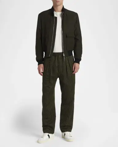 Tom Ford Men's Flap-Pocket Bomber Jacket | Thumbnail 2 Tom Ford Men's Flap-Pocket Bomber Jacket | Thumbnail 2