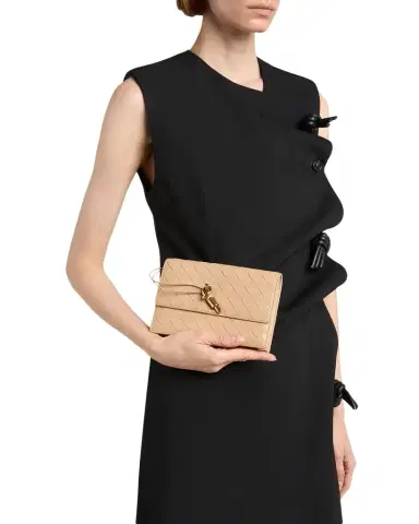 Bottega Veneta Andiamo Leather Chain Pouch Bag | Thumbnail 1 Bottega Veneta Andiamo Leather Chain Pouch Bag | Thumbnail 1