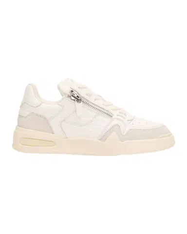 Giuseppe Zanotti Men's Gz-Ghost Leather and Suede Low-Top Sneakers | Thumbnail 1 Giuseppe Zanotti Men's Gz-Ghost Leather and Suede Low-Top Sneakers | Thumbnail 1