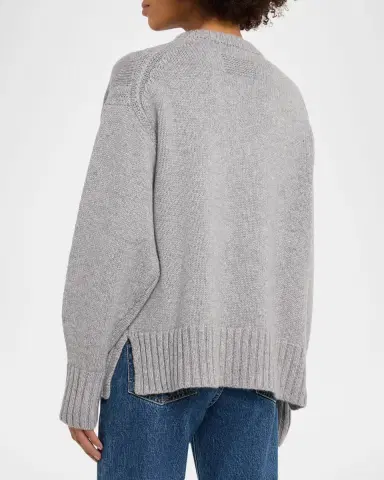 Guest in Residence Cozy Cashmere Crewneck Sweater | Thumbnail 3 Guest in Residence Cozy Cashmere Crewneck Sweater | Thumbnail 3