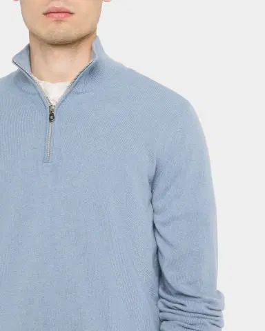 Brunello Cucinelli Men's Cashmere Turtleneck Sweater | Thumbnail 5 Brunello Cucinelli Men's Cashmere Turtleneck Sweater | Thumbnail 5