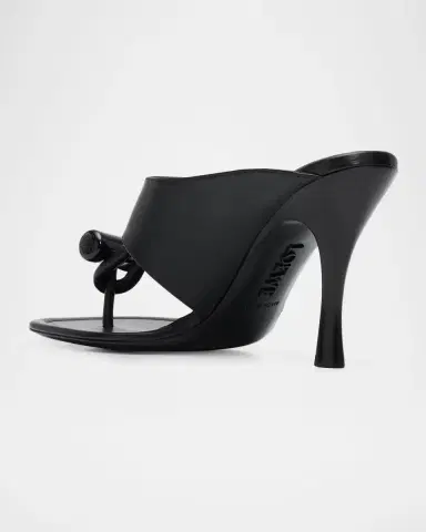 Loewe 90mm Toggle Leather Thong Sandals | Thumbnail 4 Loewe 90mm Toggle Leather Thong Sandals | Thumbnail 4