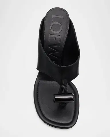 Loewe 90mm Toggle Leather Thong Sandals | Thumbnail 6 Loewe 90mm Toggle Leather Thong Sandals | Thumbnail 6