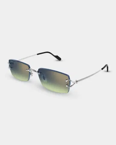 Cartier Men 's CT0550S-008 Metal Rectangle Sunglasses | Thumbnail 2 Cartier Men 's CT0550S-008 Metal Rectangle Sunglasses | Thumbnail 2