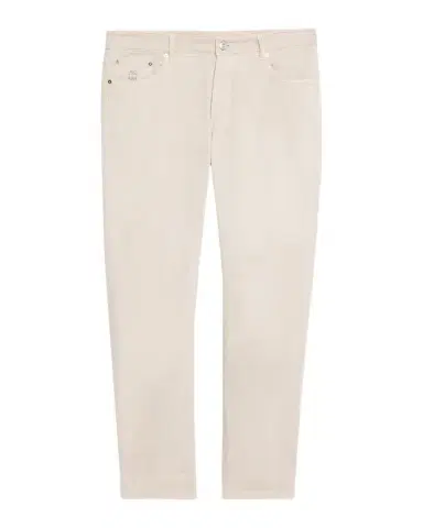 Brunello Cucinelli Men's Garment-Dyed Cotton Five-Pocket Pants | Thumbnail 1 Brunello Cucinelli Men's Garment-Dyed Cotton Five-Pocket Pants | Thumbnail 1