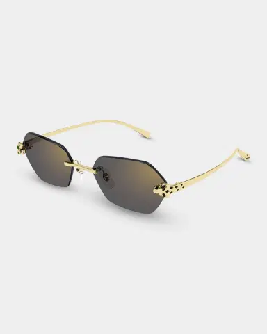 Cartier Panthère de 55mm Geometric Sunglasses | Thumbnail 2 Cartier Panthère de 55mm Geometric Sunglasses | Thumbnail 2