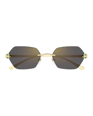 Cartier Panthère de 55mm Geometric Sunglasses | Thumbnail 1 Cartier Panthère de 55mm Geometric Sunglasses | Thumbnail 1