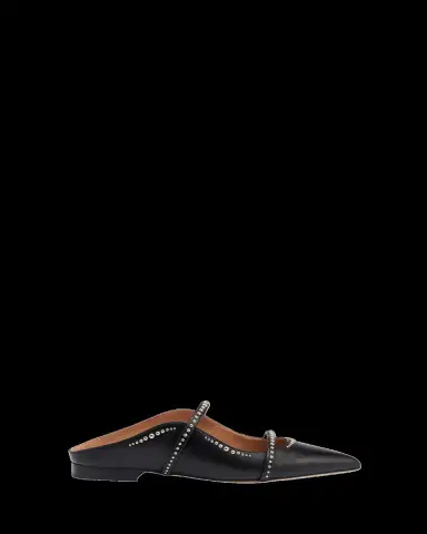 Malone Souliers Maureen Studded Leather Double-Strap Flat Mules | Thumbnail 2 Malone Souliers Maureen Studded Leather Double-Strap Flat Mules | Thumbnail 2