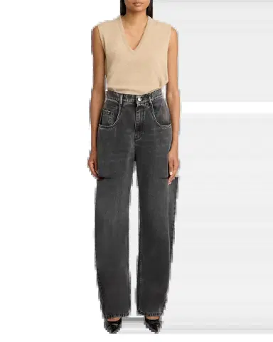 Maison Margiela Slit Denim Pants | Thumbnail 3 Maison Margiela Slit Denim Pants | Thumbnail 3