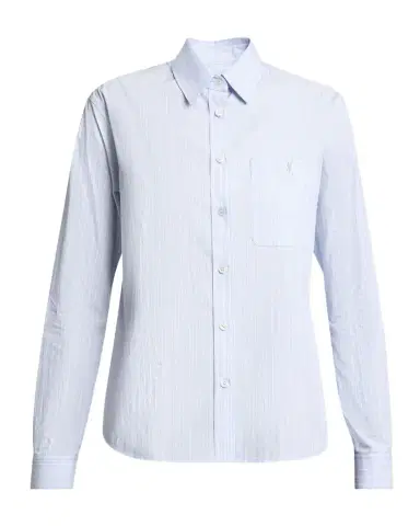 Saint Laurent Striped Cotton Button-Down Shirt | Thumbnail 1 Saint Laurent Striped Cotton Button-Down Shirt | Thumbnail 1