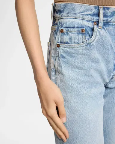Saint Laurent Relaxed Slim-Leg Ankle Jeans | Thumbnail 5 Saint Laurent Relaxed Slim-Leg Ankle Jeans | Thumbnail 5