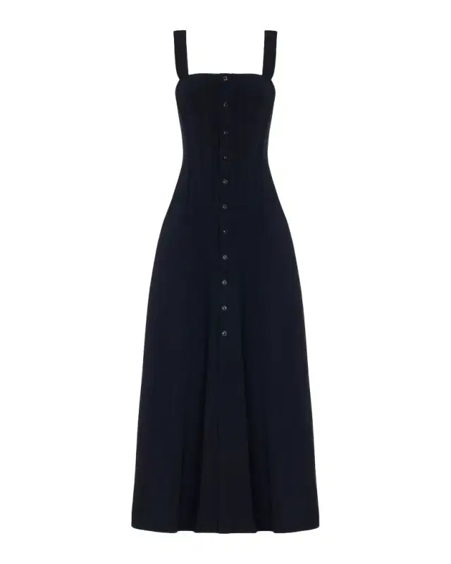 Sophee Cotton-Blend Sleeveless Day Dress Sophee Cotton-Blend Sleeveless Day Dress