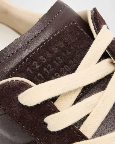 Maison Margiela Replica Suede & Leather Sneakers | Thumbnail 5 Maison Margiela Replica Suede & Leather Sneakers | Thumbnail 5