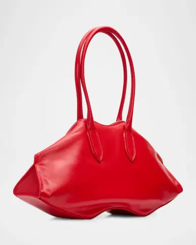 McQueen Manta Sculptural Nappa Leather Shoulder Bag | Thumbnail 7 McQueen Manta Sculptural Nappa Leather Shoulder Bag | Thumbnail 7