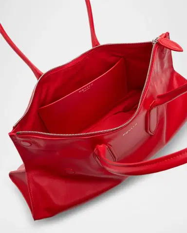 McQueen Manta Sculptural Nappa Leather Shoulder Bag | Thumbnail 8 McQueen Manta Sculptural Nappa Leather Shoulder Bag | Thumbnail 8