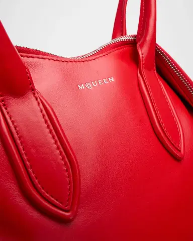 McQueen Manta Sculptural Nappa Leather Shoulder Bag | Thumbnail 10 McQueen Manta Sculptural Nappa Leather Shoulder Bag | Thumbnail 10
