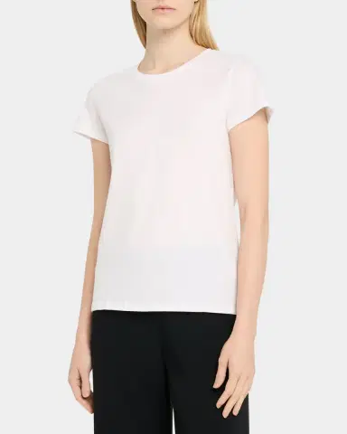 MAJESTIC FILATURES Crewneck Organic Cotton T-Shirt | Thumbnail 4 MAJESTIC FILATURES Crewneck Organic Cotton T-Shirt | Thumbnail 4