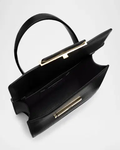 Tom Ford Aube Small Leather Top-Handle Bag | Thumbnail 4 Tom Ford Aube Small Leather Top-Handle Bag | Thumbnail 4