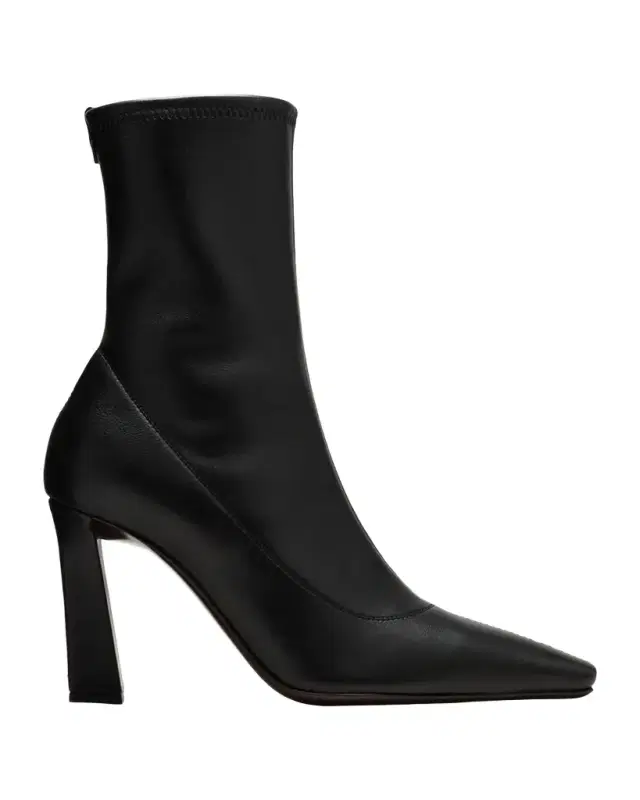 Barbaro Stretch Leather Ankle Booties Barbaro Stretch Leather Ankle Booties