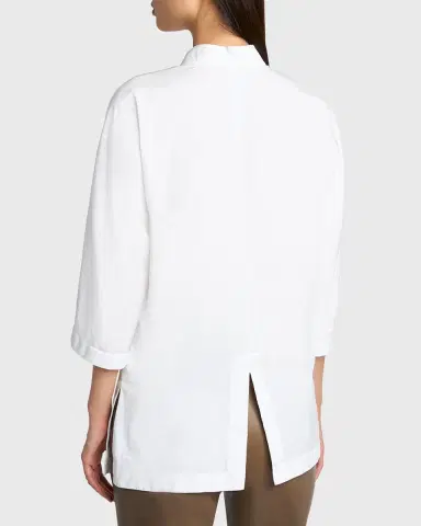 Giorgio Armani Cotton Poplin Button-Down Shirt | Thumbnail 3 Giorgio Armani Cotton Poplin Button-Down Shirt | Thumbnail 3