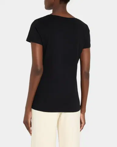 Majestic Filatures V-Neck Organic Cotton T-Shirt | Thumbnail 2 Majestic Filatures V-Neck Organic Cotton T-Shirt | Thumbnail 2