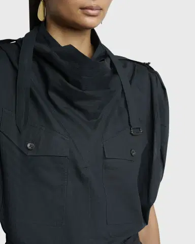Etoile Isabel Marant Nemia Draped Utility Top | Thumbnail 5 Etoile Isabel Marant Nemia Draped Utility Top | Thumbnail 5