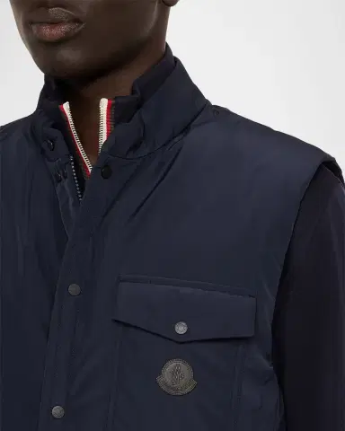 Moncler Men's Sahel AquaFlect Down Vest | Thumbnail 5 Moncler Men's Sahel AquaFlect Down Vest | Thumbnail 5