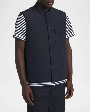 Moncler Men's Sahel AquaFlect Down Vest | Thumbnail 6 Moncler Men's Sahel AquaFlect Down Vest | Thumbnail 6