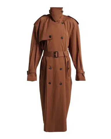 Saint Laurent Belted Double-Breasted Trench Coat | Thumbnail 1 Saint Laurent Belted Double-Breasted Trench Coat | Thumbnail 1
